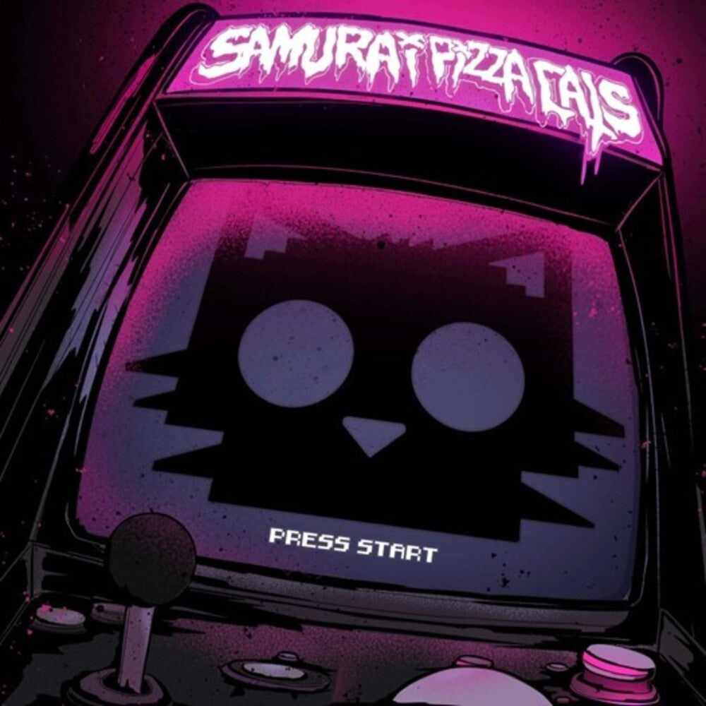 the album cover for Samurai Pizza Cats - Press Start (Uk)