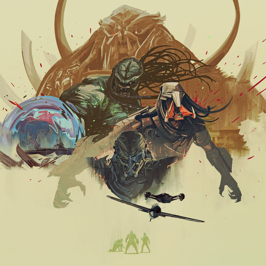the album cover for Benjamin Wallfisch - Predator: Killer Of Killers (Original Soundtrack)