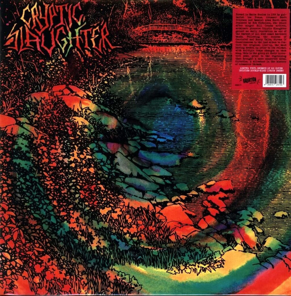 the album cover for Cryptic Slaughter - Stream Of Consciousness (Uk)