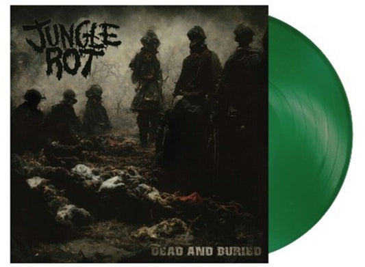 the album cover for Jungle Rot - Dead & Buried - Clear Vinyl [Clear Vinyl] (Uk)