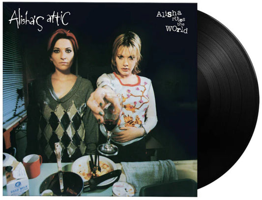the album cover for Alisha's Attic - Alisha Rules The World (Blk) (Gate) [180 Gram] (Hol)