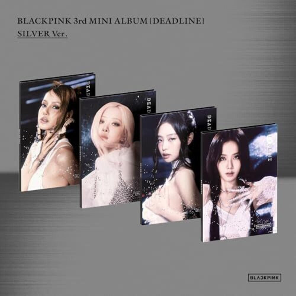 the album cover for BLACKPINK - Deadline - Silver Version Jennie (Jpn)
