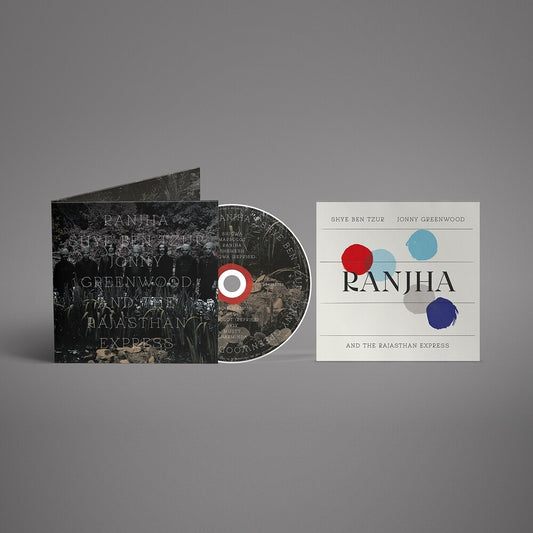 the album cover for Shye Ben Tzur / Jonny Greenwood / The Rajasthan Express - Ranjha [Digipak with Booklet]