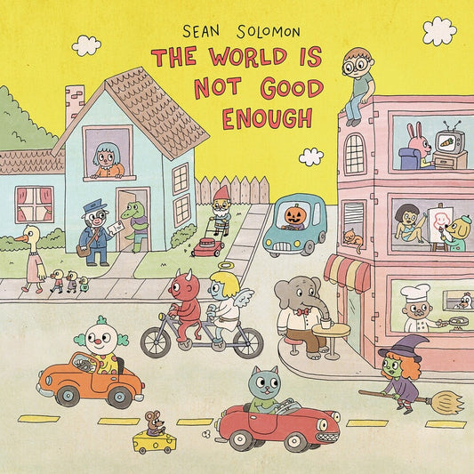 the album cover for Sean Solomon - The World Is Not Good Enough