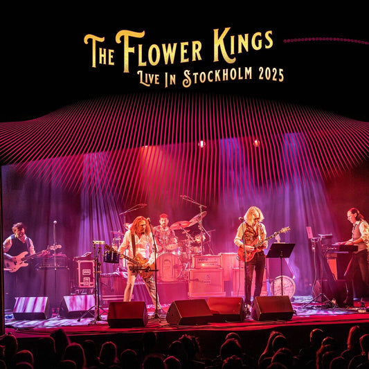 the album cover for Flower Kings - Live In Stockholm 2025 [180 Gram Clear Black]