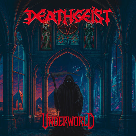 the album cover for Deathgeist - Underworld