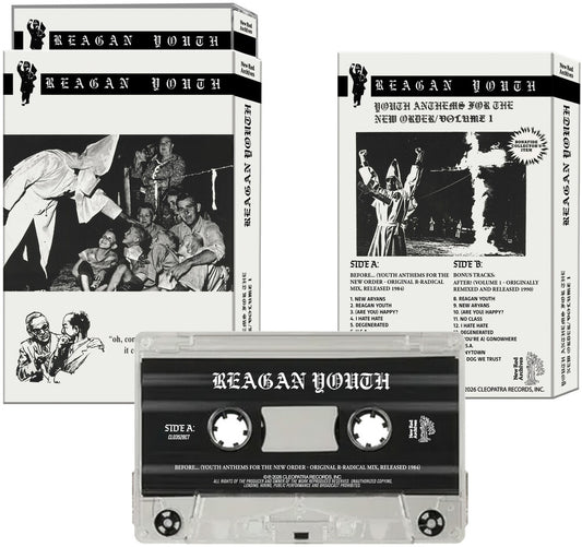 the album cover for Reagan Youth - Youth Anthems For The New Order: Volume 1