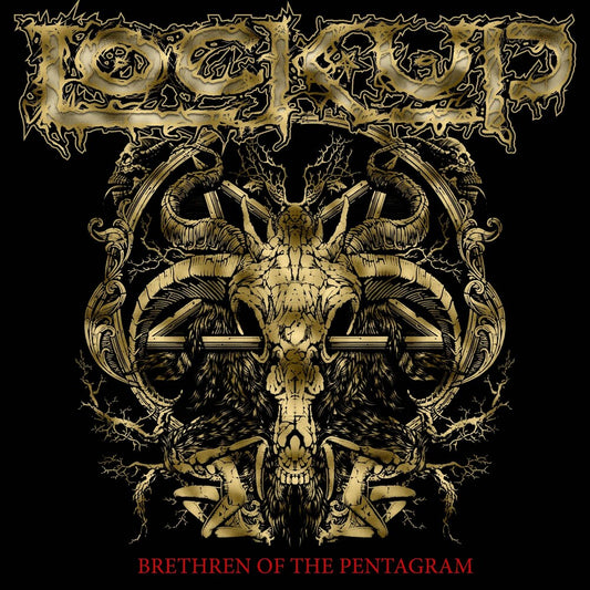the album cover for Lock Up - Brethren Of The Pentagram (Uk)
