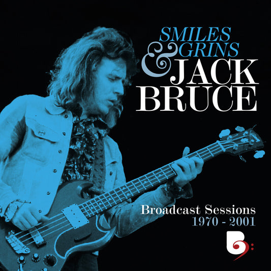 the album cover for Jack Bruce - Smiles & Grins Broadcast Sessions 1970-2001 (Box)
