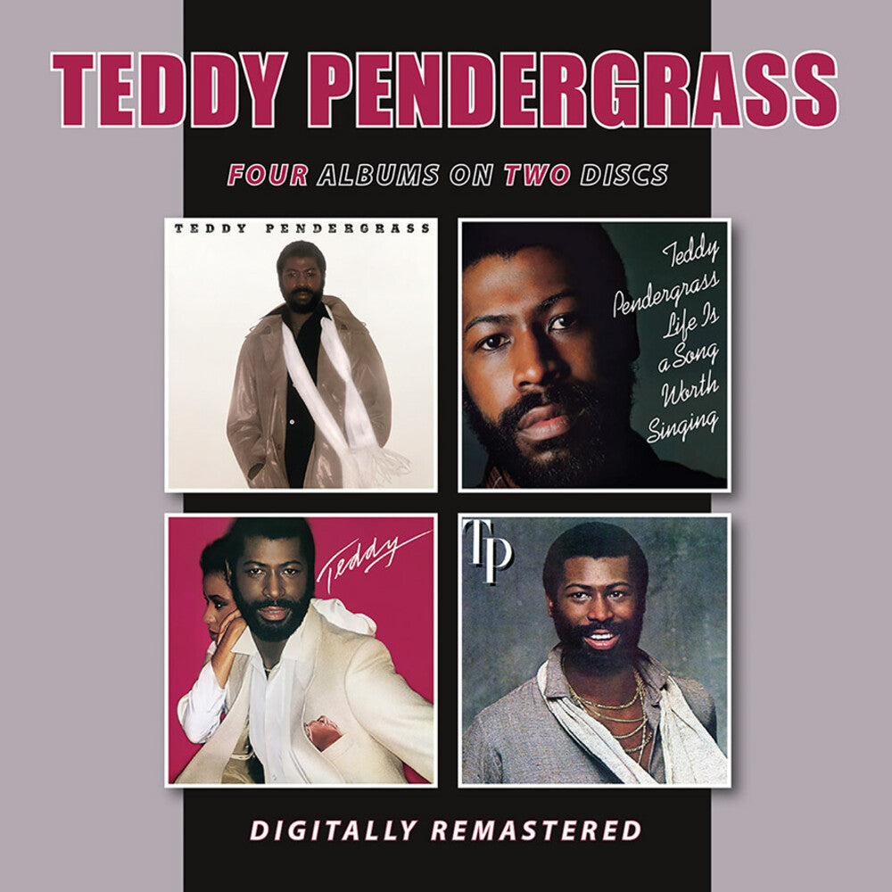 the album cover for Teddy Pendergrass - Teddy Pendergrass / Life Is A Song Worth (Uk)