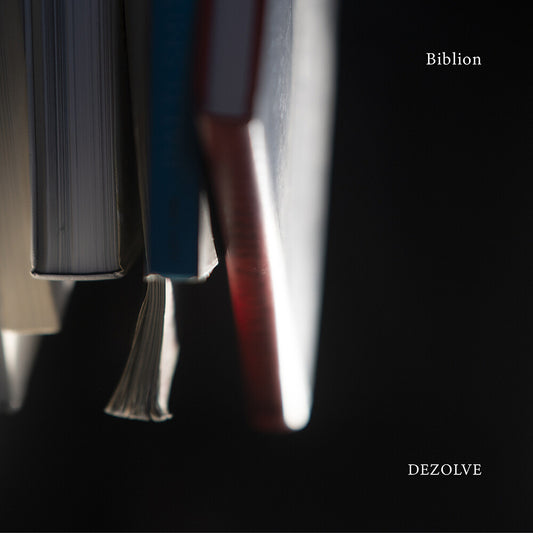 the album cover for DEZOLVE - Biblion (Jpn)