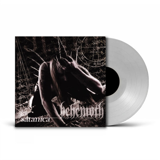 the album cover for Behemoth - Satanica - Clear Vinyl [Clear Vinyl] (Uk)