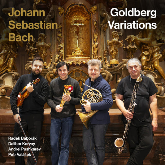 the album cover for Baborak, Radek - Johann Sebastian Bach: Goldberg Variations