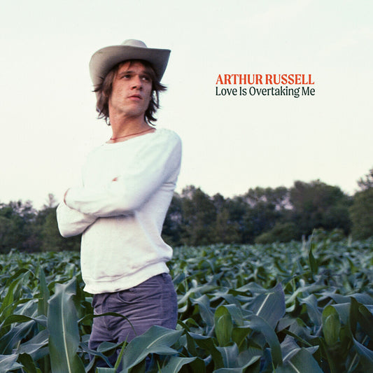 the album cover for Arthur Russell - Love Is Overtaking Me (Redux)
