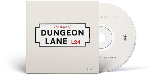 the album cover for Paul McCartney - The Boys Of Dungeon Lane