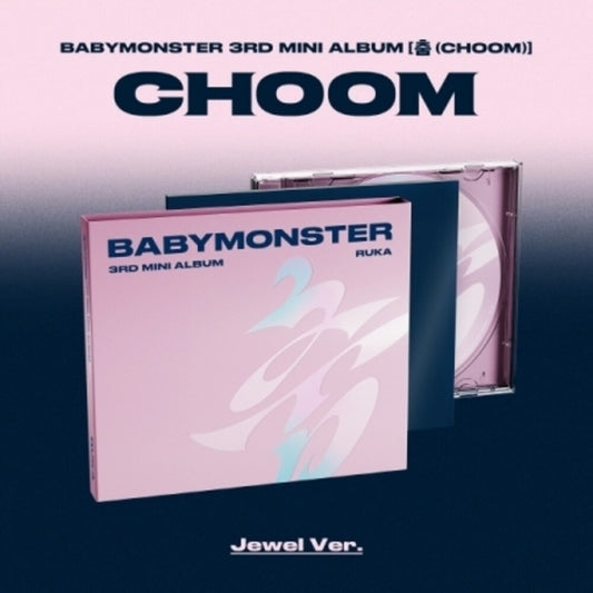 the album cover for Babymonster - Choom - Jewel Case Version