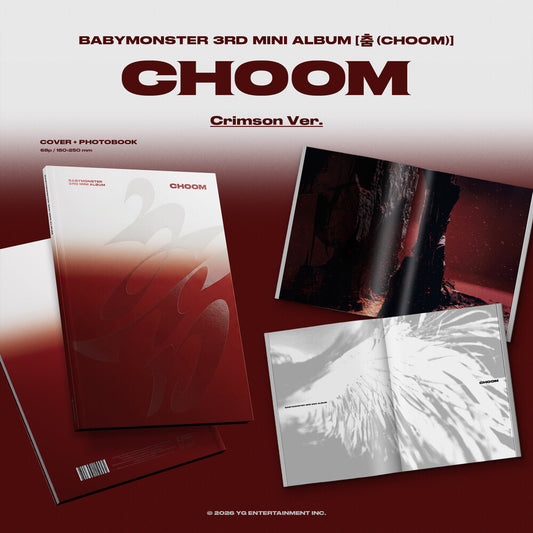 the album cover for Babymonster - Choom / Choom (Post) (Stic) (Phot)