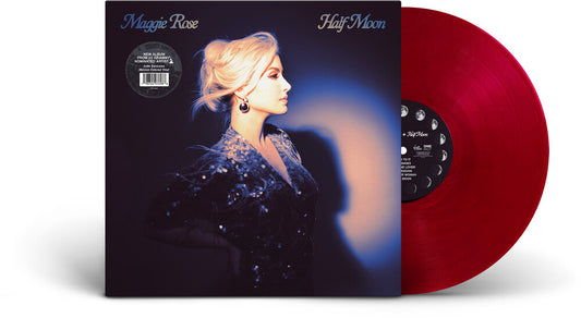 the album cover for Maggie Rose - Half Moon [Indie Exclusive 180g Maroon]