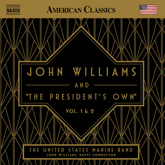 the album cover for United States Marine Band - John Williams & The The President's Own Vol. 1 &