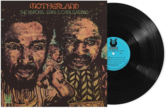 the album cover for The Visitors - Motherland - Jazz Dispensary Top Shelf Series [180g black vinyl * tip-on jacket]