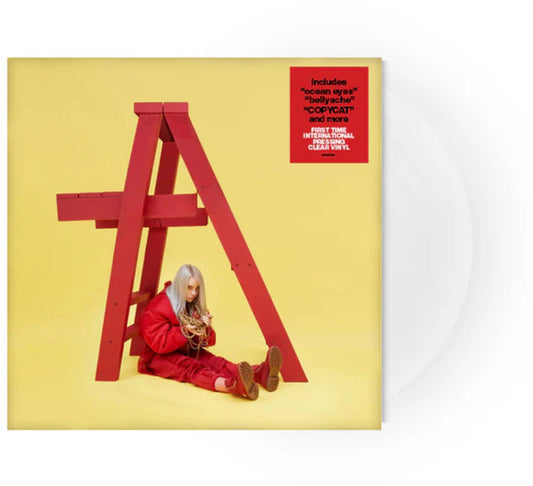 the album cover for Billie Eilish - Dont Smile At Me [Clear]