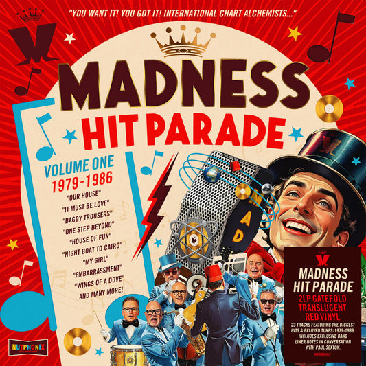 the album cover for Madness - Hit Parade (Uk)