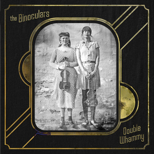 the album cover for Binoculars - Double Whammy