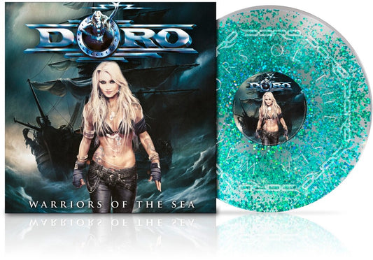 the album cover for Doro - Warriors Of The Sea [Colored Vinyl] [Deluxe] [Limited Edition] [Reissue]