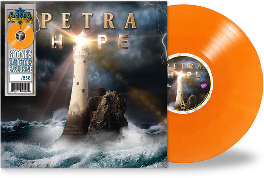 the album cover for Petra - Hope - Orange [Colored Vinyl] [Limited Edition] (Org) (Numb)