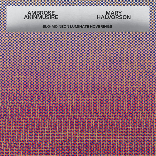 the album cover for Ambrose Akinmusire & Mary Halvorson - Slo Mo Neon Luminate Hoverings