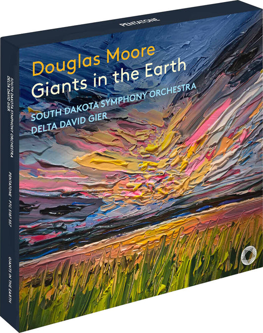 the album cover for South Dakota Symphony Orchestra - Giants In The Earth