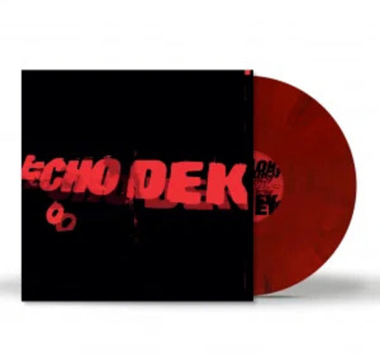 the album cover for Primal Scream - Echo Dek (Blk) [Colored Vinyl] [Limited Edition] (Red) [Indie Exclusive] (Mrb)
