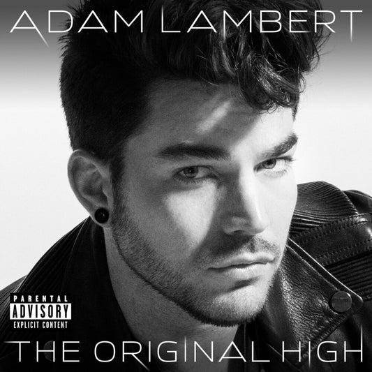 the album cover for Adam Lambert - Original High [Clear Vinyl] [Limited Edition]