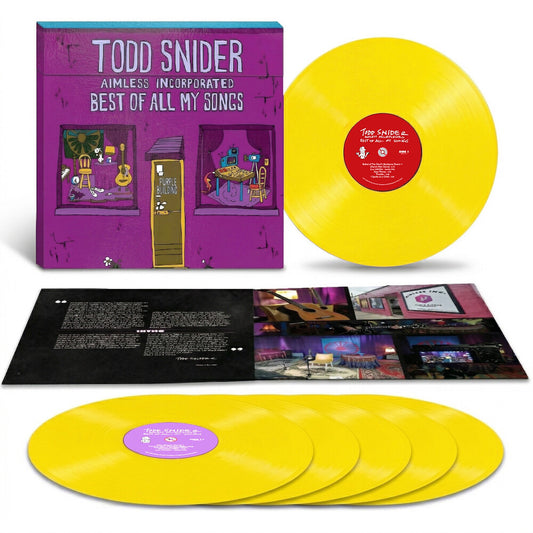 the album cover for Todd Snider - Best of All My Songs [Indie Exclusive Box Set]