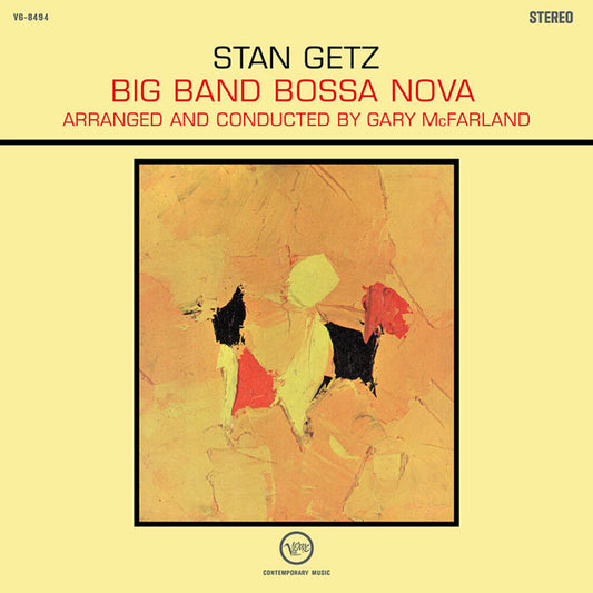 the album cover for Stan Getz - Big Band Bossa Nova [180 Gram]