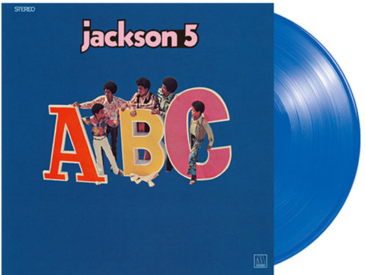 the album cover for Jackson 5 - ABC [Clear Blue]