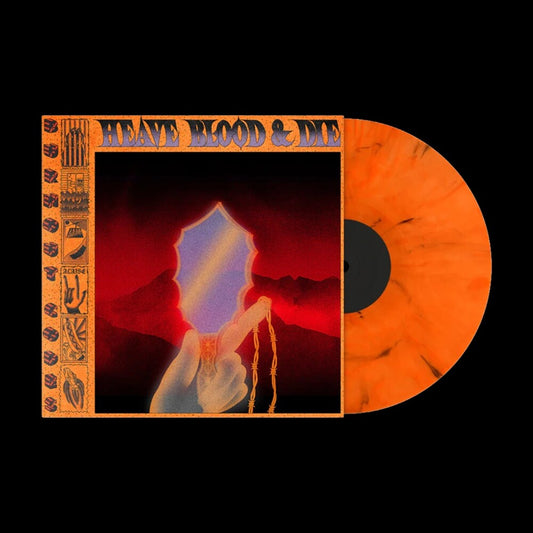 the album cover for Heave Blood & Die - Burnout Codes [Orange]