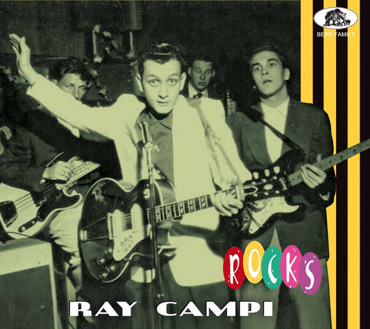 the album cover for Ray Campi - Rocks [With Booklet]