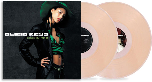 the album cover for Alicia Keys - Songs In A Minor - 25th Anniversary [Indie Exclusive Crystal Rose]