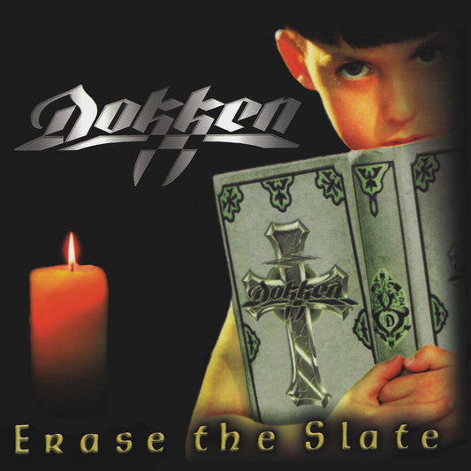 the album cover for Dokken - Erase The Slate