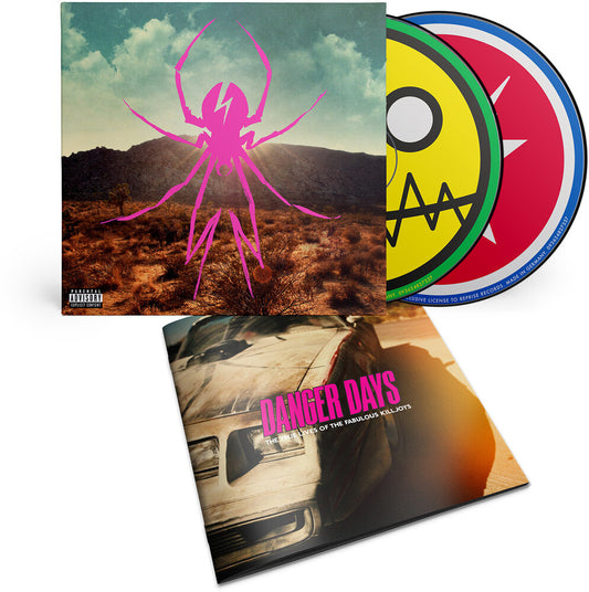 the album cover for My Chemical Romance - Danger Days: The True Lives of the Fabulous Killjoys - Deluxe Edition