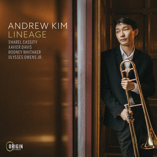 the album cover for Andrew Kim - Lineage