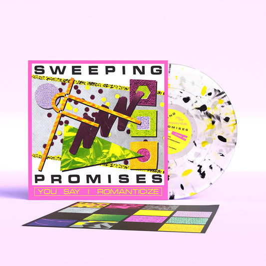 the album cover for Sweeping Promises - You Say I Romanticize [Colored Vinyl]