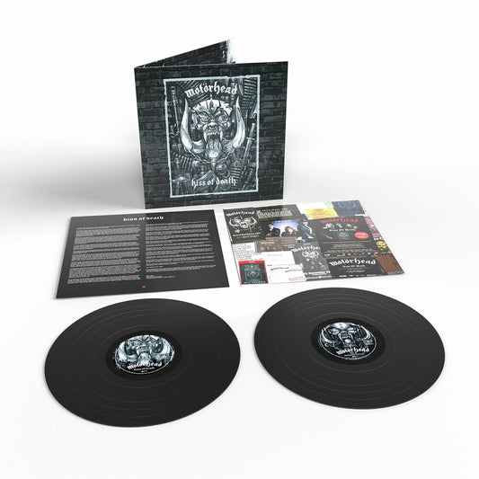 the album cover for Motorhead - Kiss of Death (20th Anniversary Edition) (half-speed/2lp)