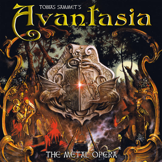 the album cover for Avantasia - Metal Opera (edited) (25 Year Edition/color Vinyl/2lp/180g)