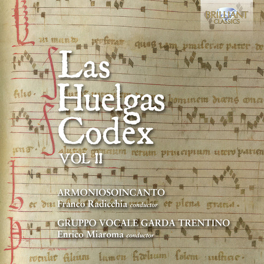 the album cover for Gruppo Vocale Garda Trentino - Las Huelgas Codex Vol. 2