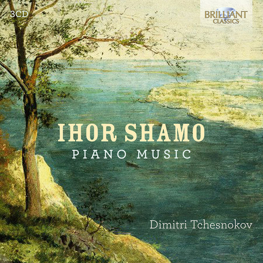 the album cover for Dimitri Tchesnokov - Ihor Shamo: Pno Music