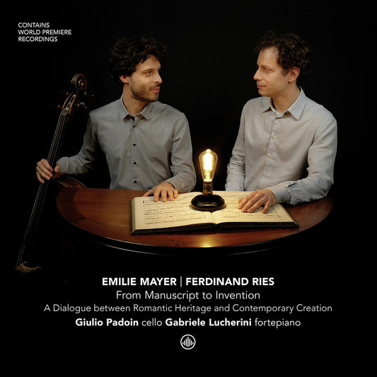 the album cover for Giulio Padoin - From Manuscript To Invention - A Dialogue Between
