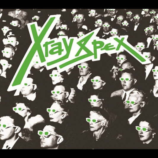 the album cover for X-Ray Spex - Obsessed With You (the Early Years)