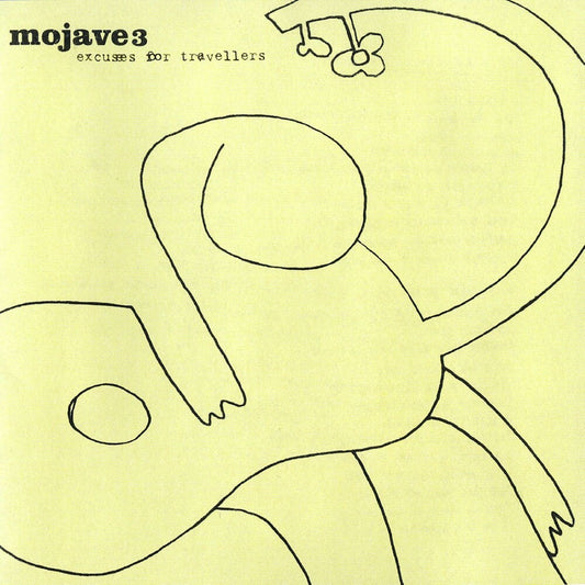 the album cover for Mojave 3 - Excuses For Travellers